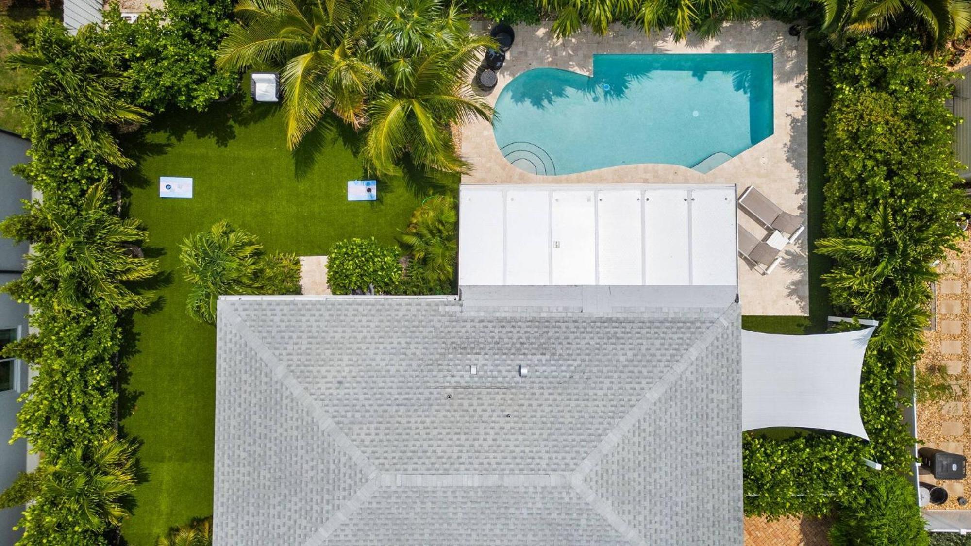 New! Luxurious Villa With Pool In West Palm Beach Bagian luar foto